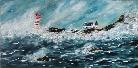 Tempête en Bretagne